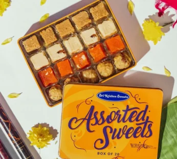 Assorted Ghee Sweets – Sri Krishna Sweets (Gift box)